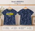 Arizona Kids Tropical Print T-Shirt | Navy Blue | Premium Cotton | Condition 10/10