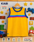 KIABI Boys Yellow Sleeveless Tank Top | Condition 10/10