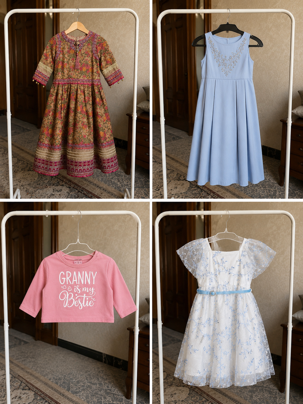 Original Maria B Baby Girl Frock – Premium Preloved | Excellent Condition