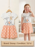 Disney Dumbo Girls Dress – White & Peach | Condition 10/10