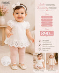 Baby Girls White Summer Dress