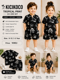KICIKOCO Tropical Print Unisex Co-Ord Set