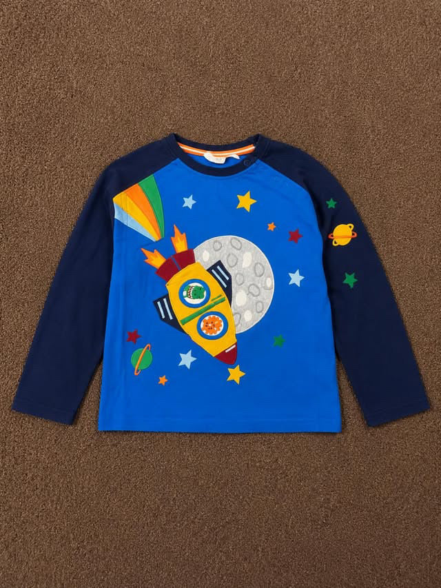 H&M Rocket Adventure Raglan Long Sleeve Tee – Unisex