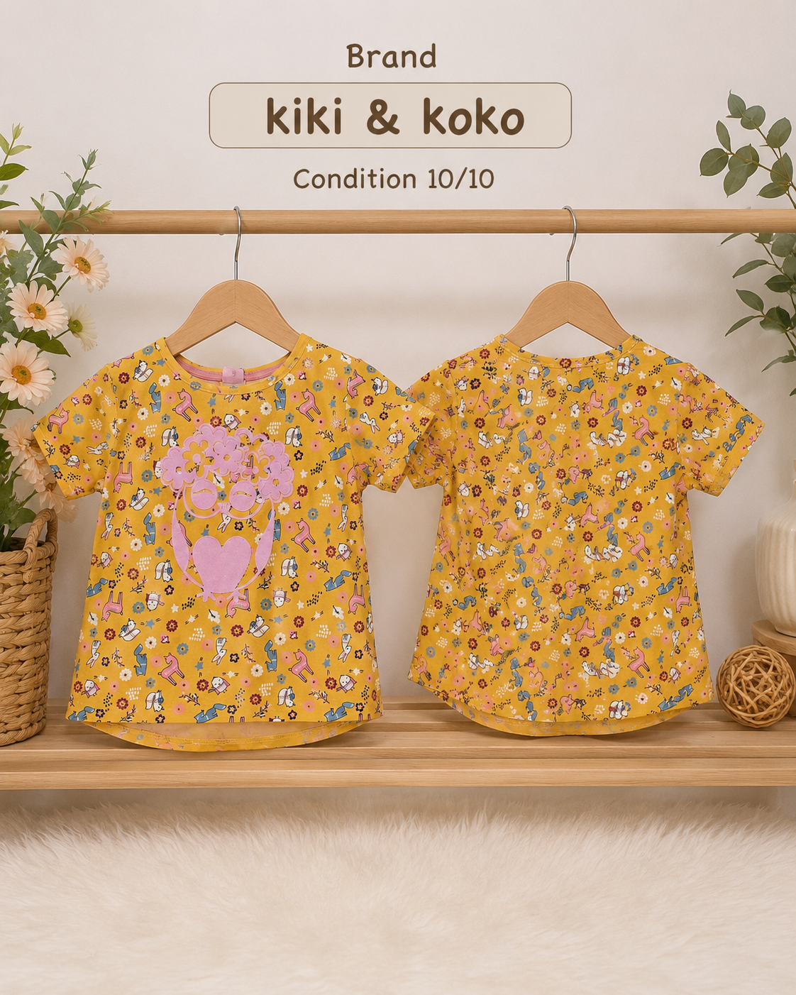 Kiki & Koko Girls Printed T-Shirt