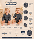 Jumping Bear – Unisex Printed Bodysuit