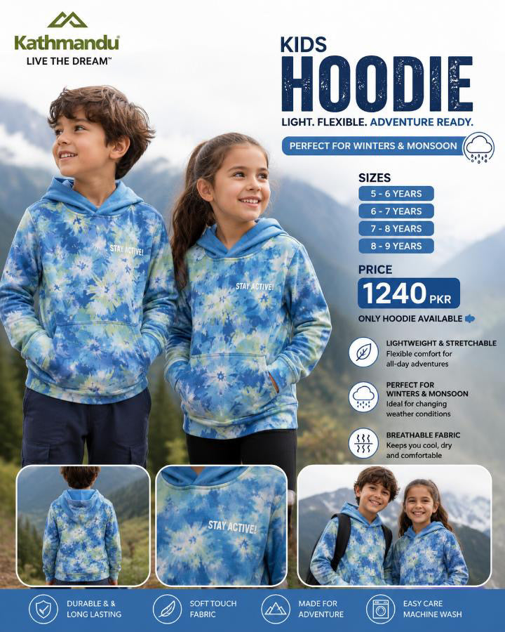 Kids Tie-Dye Hoodie