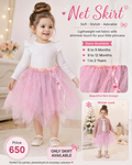 Pink Net Skirt – Girls
