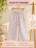 Floral Culotte Trouser for Girls | Sizes 2–5 Years | Unused