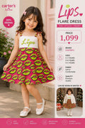 Carter’s Girls Lips Flare Dress