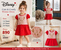 Disney Girls Winter Dress – Cute & Comfy Cotton Dress