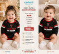 Carter’s Texas Tech Baby Unisex Bodysuit