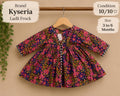 Kyseria Ladli Floral Baby Frock | 3–6 Months | Preloved | 10/10 Condition