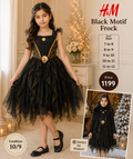 H&M Black Motif Frock