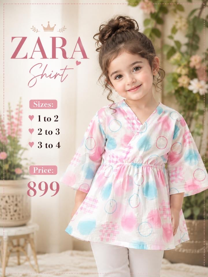 ZARA Girls Printed Shirt