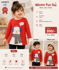 Disney Winter Fun Tee – Soft Cotton Unisex Full Sleeve T-Shirt