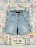 E Sports Kids Light Blue Denim Shorts – Condition 10/10