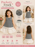 Pockety Frock - Stylish & Comfortable Girls Frock