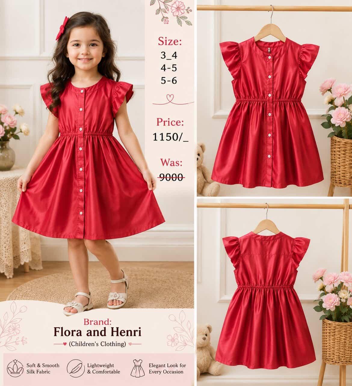 Red Dress (Flora & Henri)